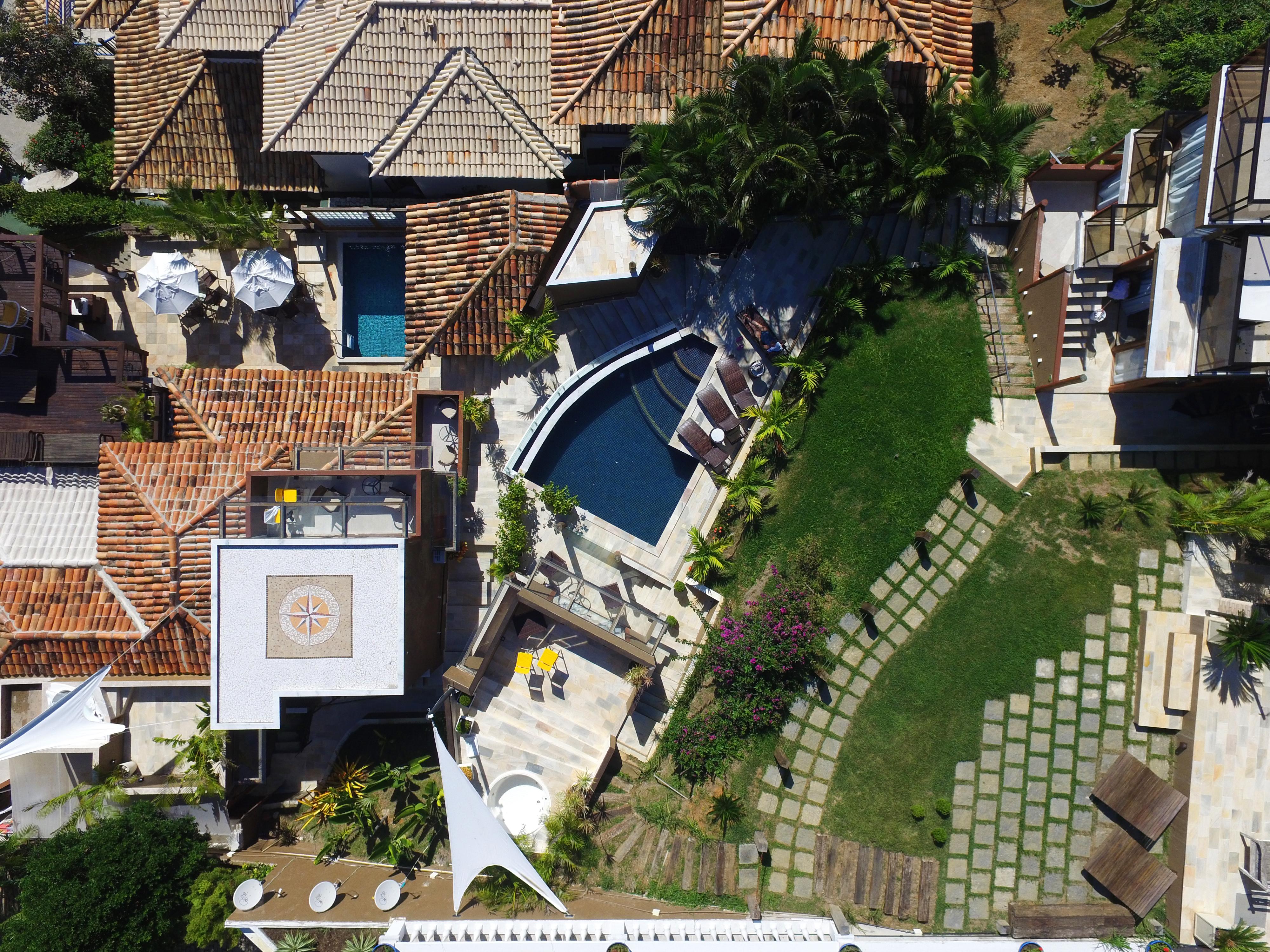 Pousada Praia Joao Fernandes Armacao dos Buzios Exterior photo Aerial view of the house